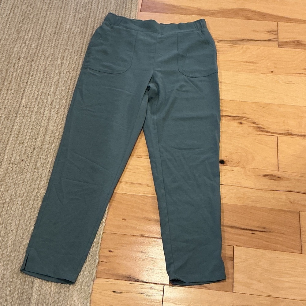 Blue Casual Pants